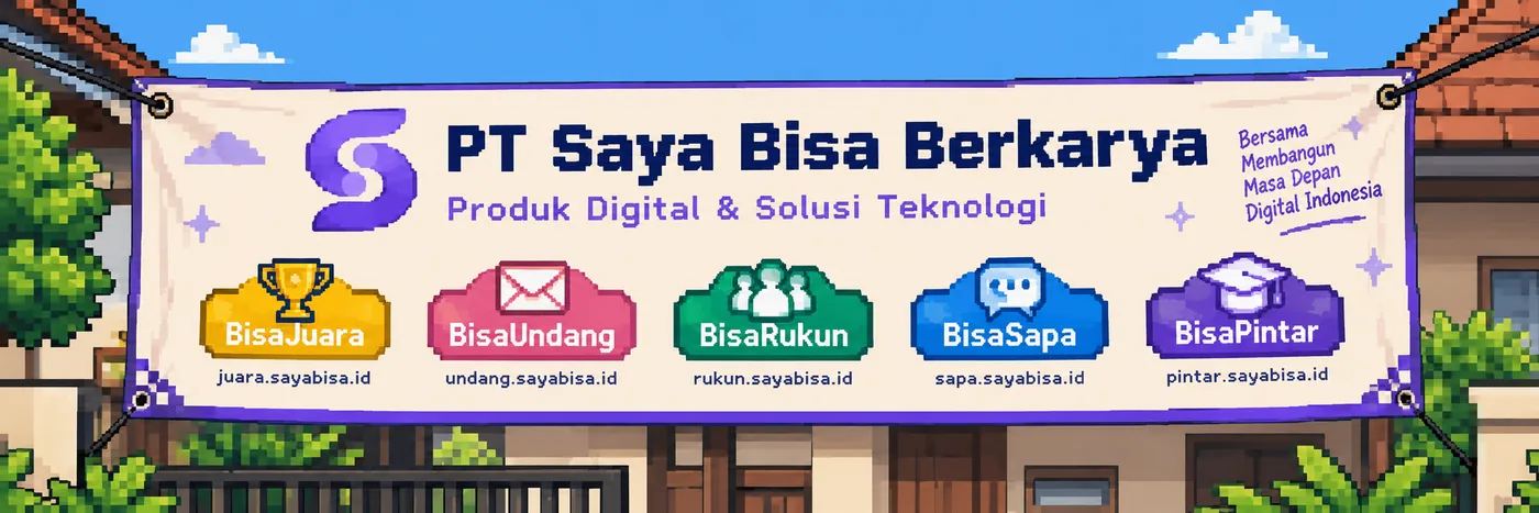 Spanduk PT Saya Bisa Berkarya